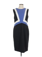 Nine West Women Blue Cocktail Dress 10