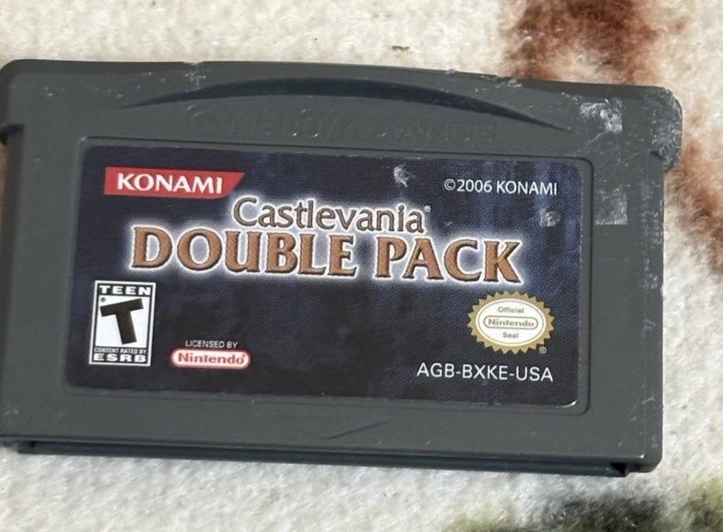 Castlevania Double Pack Nintendo Game Boy Advance Game only