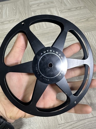 Bell & Howell Autoload Reel 400 Feet 7 Inch Metal - Photo 5/7