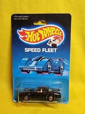 1988 Hot Wheels Speed Fleet 1977 Hot Bird Black Firebird NOS F