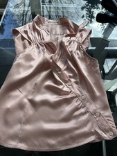 PRADA  IT 44  D 36 Damen Oberteil Shirt Bluse rosa rose