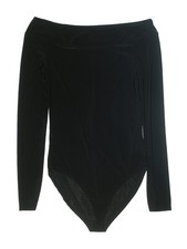 Boohoo Women Black Bodysuit 4