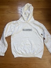 Black Pink Born Pink Tour White Hoodie 2022 Size Small