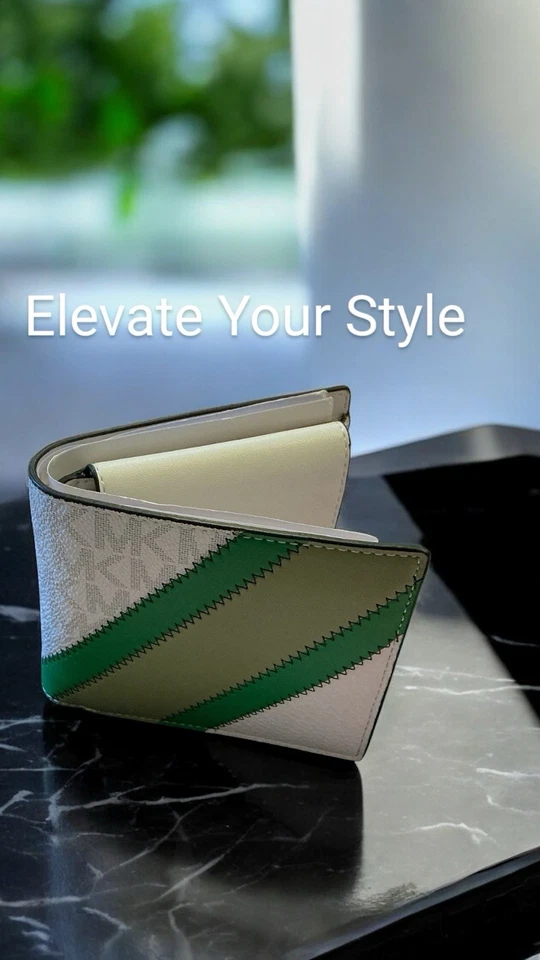 Billetera Michael Kors Cooper con bolsillo para monedas Foto 2 de 4