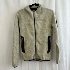 Sherpa Adventure Gear Khampa Hooded Sweater in Tan Men's Size Small