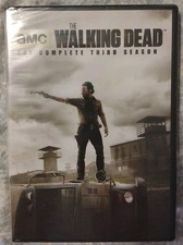 New The Walking Dead: The Complete Third Season DVD, 2012 Zombies 16 Episodes