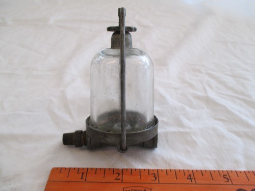 Vintage Fuel Gas Fuel Glass Sediment Bowl. Not Tested. Unknown. - Picture 3 of 13