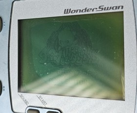 WONDERSWAN Handheld in Blue Metalic SW-001 Needs New Screen Bandai - Tested
