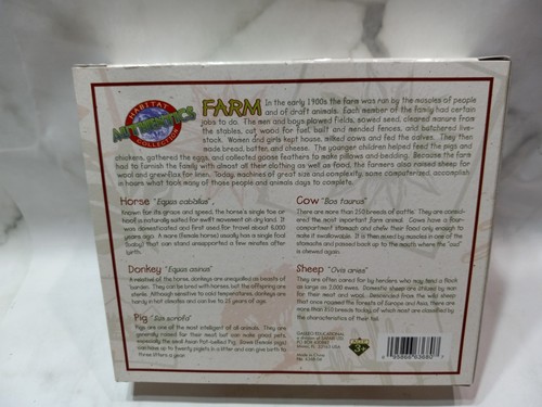 Safari Ltd. Farm Animals Galieo Habitat Authentics Collection Vintage Box Wear - Picture 2 of 7