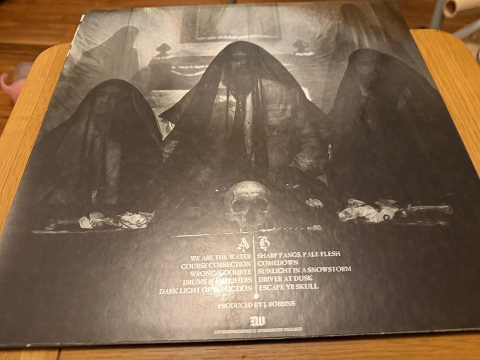 COLISEUM anxiety's kiss Lp BROWN Vinyl Record with lyrics insert , Deathwish rec - Image 3 of 3