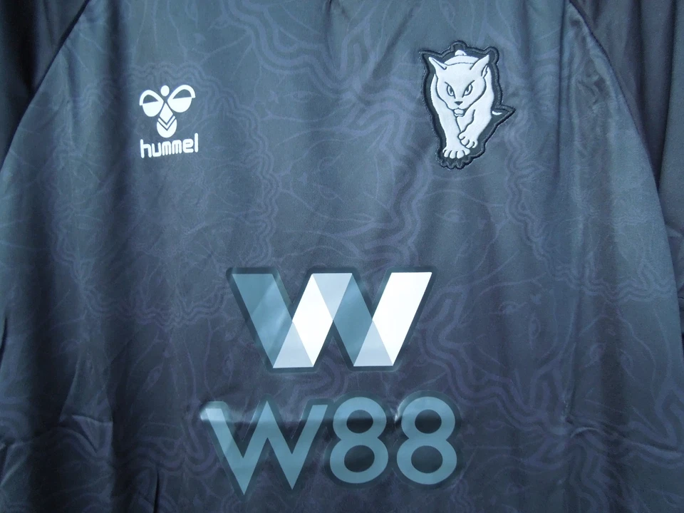 Sunderland FC third shirt, Black Cat special edition, Hummel, Large - Image 3 of 4