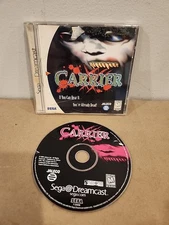Carrier (Sega Dreamcast, 2000) Survival Horror Game Tested No Manual *Read*