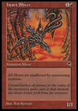 MTG Magic the Gathering Heart Sliver (182/350) Tempest LP