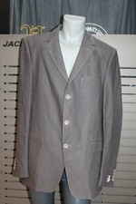 Otto Kern Men's Grey Jacket Model 3441250 3140 Size 52 Single Piece
