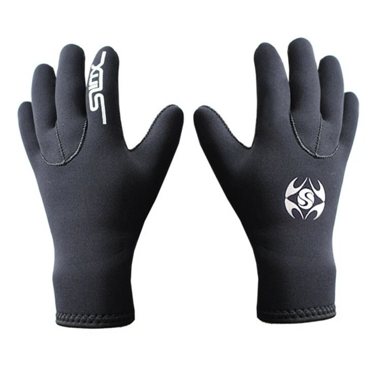 3MM Neoprene Wetsuit Gloves Scuba Diving Surfing Snorkeling Kayaking Cold-proof - Image 3 of 4