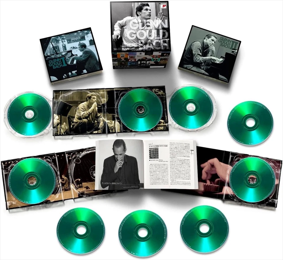 Glenn Gould Bach Complete Works SACD Hybrid with Mega Jacket 26 Disc Japan New - Image 4 of 4