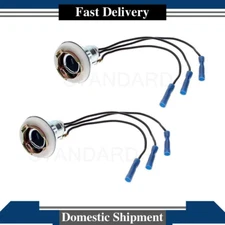 Front Turn Signal Light Socket Standard Ignition Pair Fits 1973-1974 Barracuda