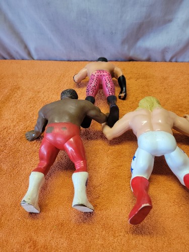 O~Vintage 1984 LJN Titan Sports Figures Lot Of 3 Including Brutus Beefcake - Picture 8 of 11