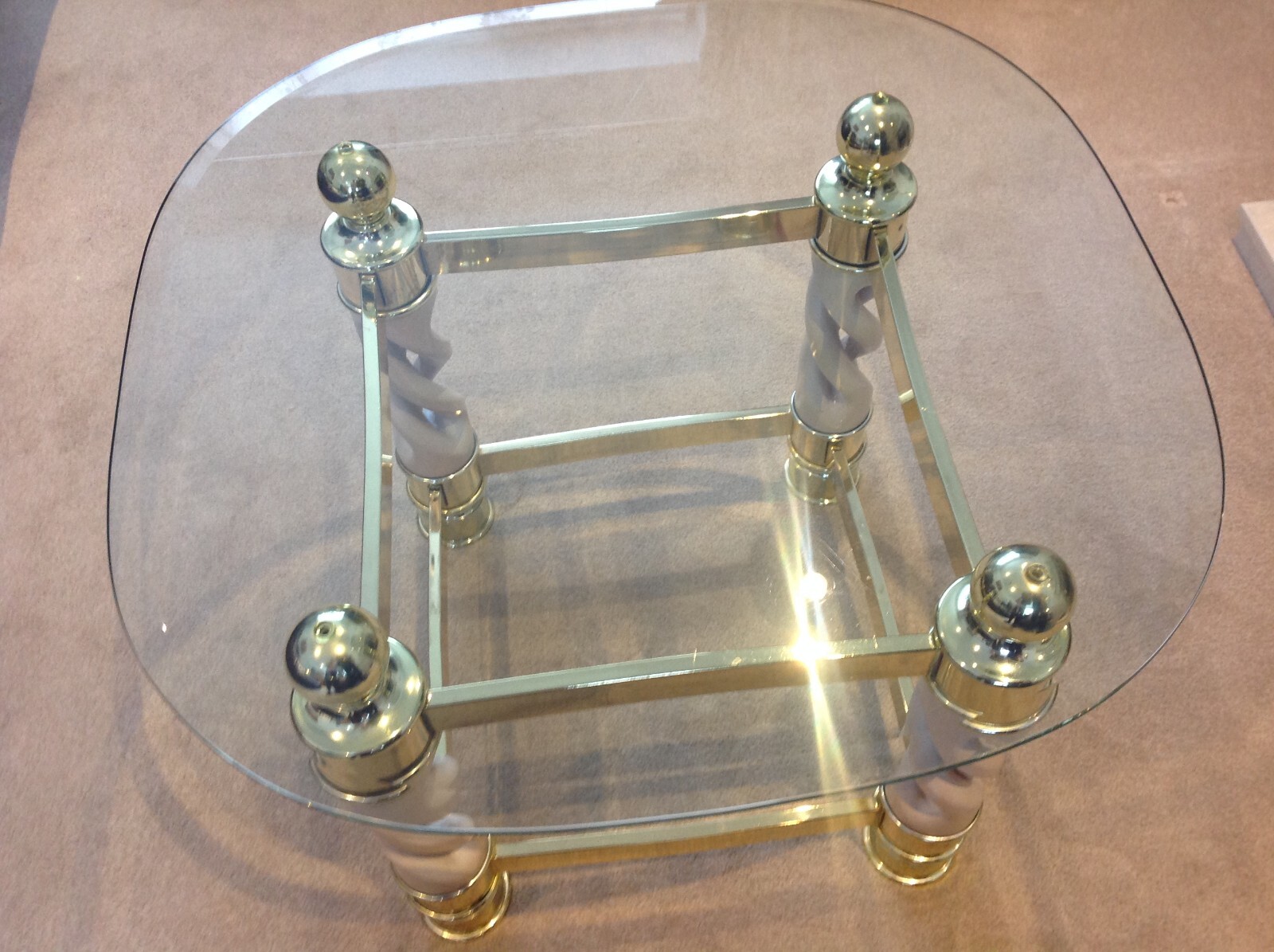 glass coffee table eBay