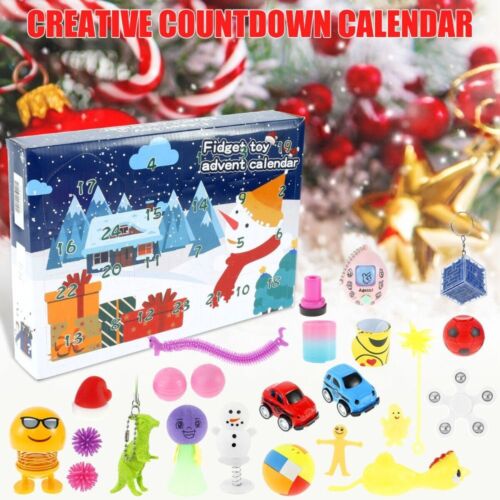 Doors Christmas Advent Blind Box Toy Set Countdown Calendar Countdown Calendar - Picture 1 of 11