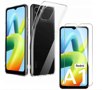 Für Xiaomi Redmi A2 - Etui Schutz Hülle Case Handy Tasche + 9H Displayschutzglas