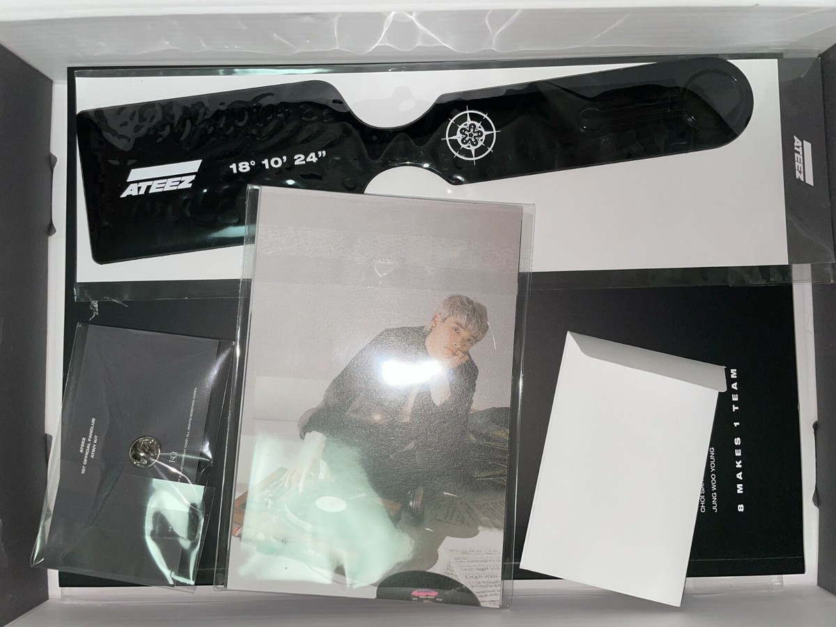 ATEEZ ATINY 1ST FANCLUB FANSHIP KIT MINT CONDITION RARE | eBay