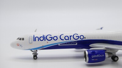 インディゴカーゴ A321P2F VT-IKX 1/400 JC Wings 1:400 IndiGo Cargo Airbus A321(P2F) Diecast
