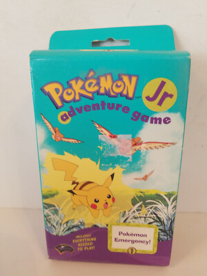 NEW POKEMON JR. Adventure Game Vintage 1999 - Pokemon Emergency! SEALED ...