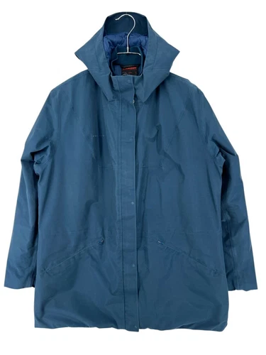 MAMMUT Kapuzen-Regenjacke Mantel Dry Tech Herren Größe XL