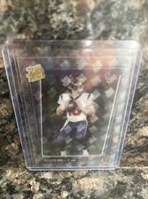 DAVIS MILLS 2021 Panini Clearly Donruss Gold RATED ROOKIE Logo HOLO SSP Texan RC