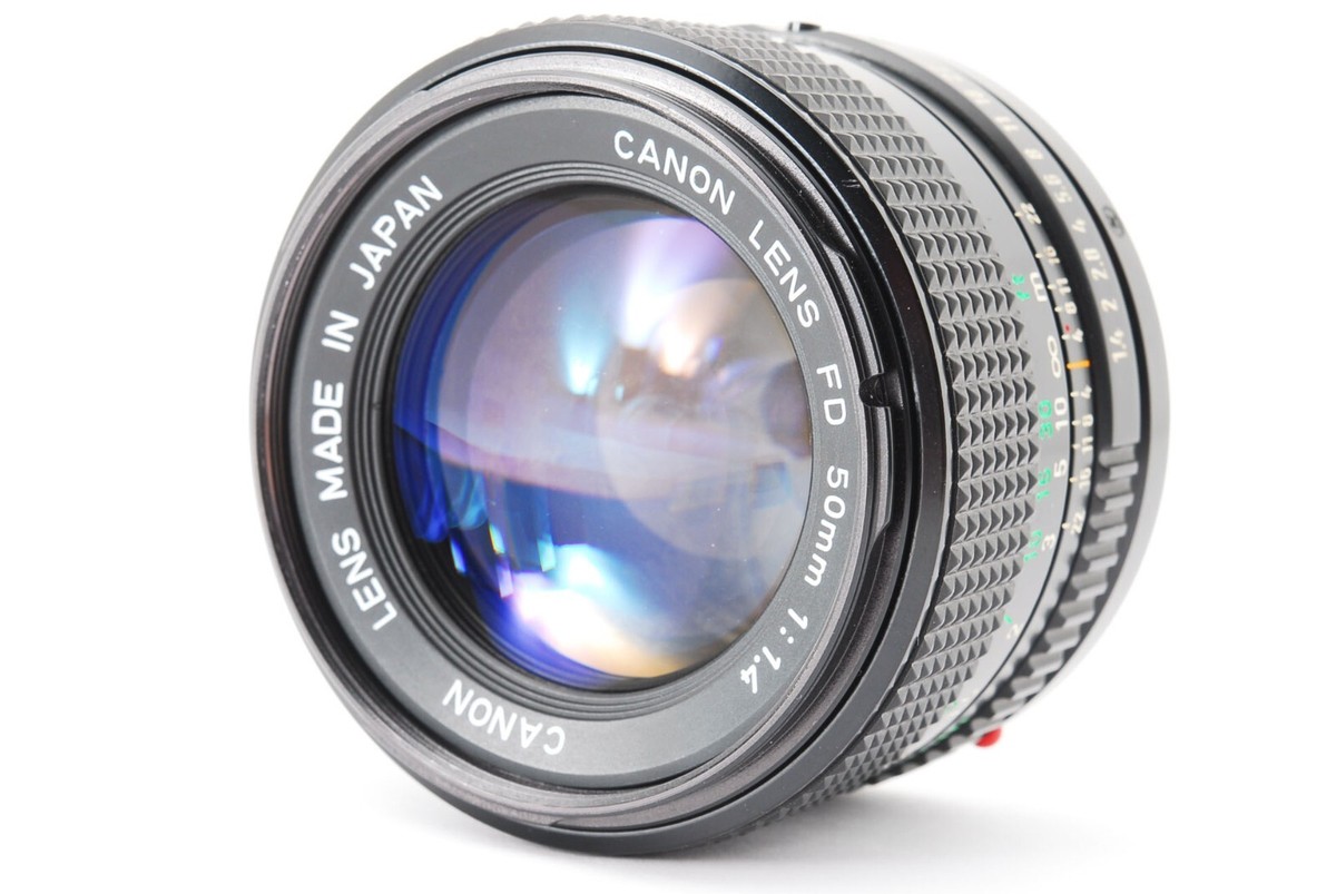 CANON　newFD 50mm 1:1.4 Canon New FD NFD 50mm F/1.4 MF Standard Lens For FD Mount