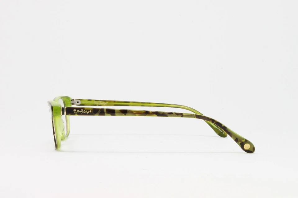 Óculos femininos Lilly Pulitzer cor Brewster granito limão tamanho 48mm NOVO! - Imagem 3 de 4