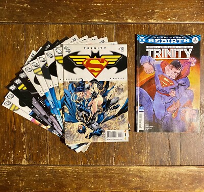 TRINITY #13-15 31-33 37-39 + MORE!   | 2008 BUSIEK/BAGLEY DC | LEE CONNECTING!