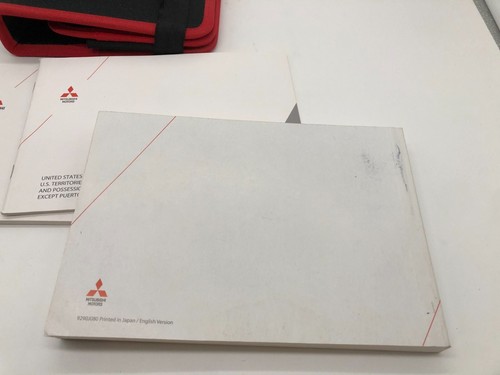 2018 Mitsubishi Eclipse Cross Owners Manual Set with Case OEM R01B34012 - Picture 9 of 11