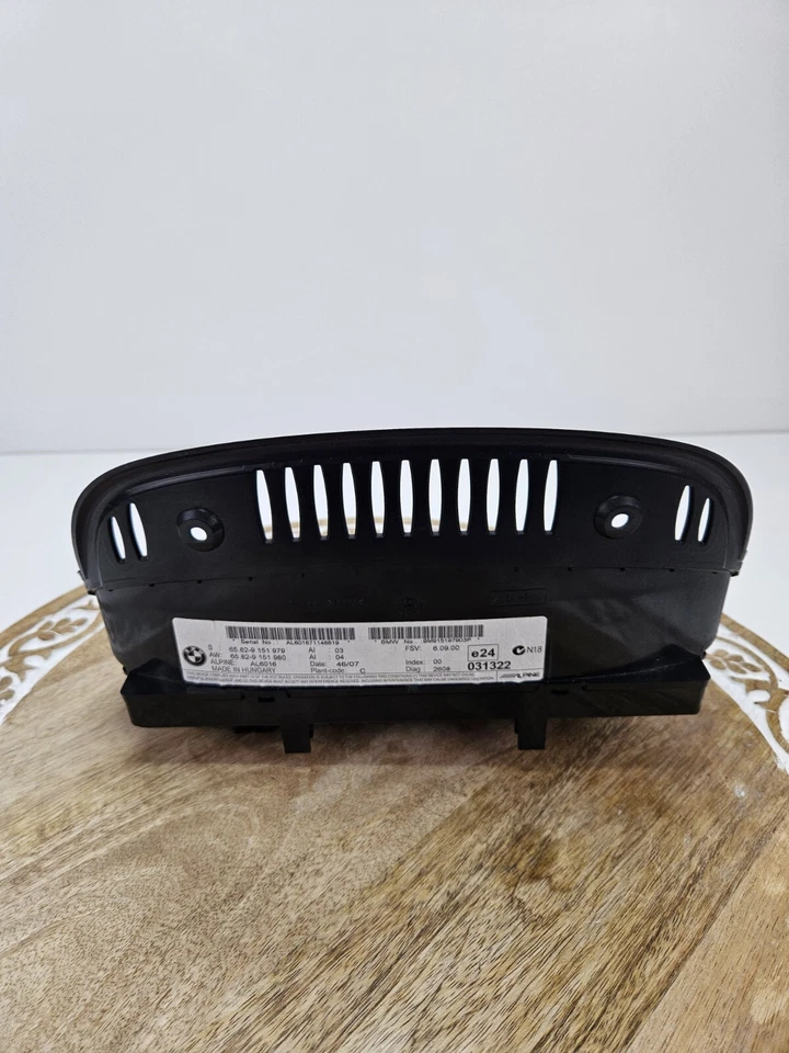 Pantalla de infoentretenimiento se adapta a: BMW 535XI 2008 pantalla tablero OEM Foto 3 de 4