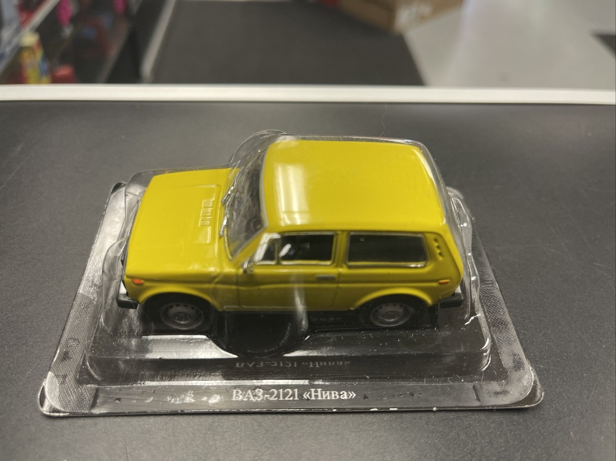 1:43 USSR RUSSIAN CAR LADA NIVA BA3-2121 yellow Hnba | eBay