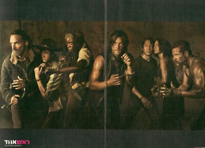 Walking Dead ONE DIRECTION Harry Styles Israelisches Magazin POSTER 1D 30X40c...