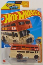 Trouble Decker 126/250 Hot Wheels HTB45 2024 HW Fast Transit 5/5 red & tan