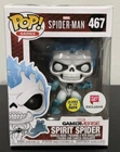 Funko Pop Marvel Spiderman Spirit Spider Glow In Dark Exclusive & Protector