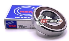 NSK 6208 DDU C3 Deep Groove Radial Ball Bearing, Rubber Sealed 40x80x18 mm