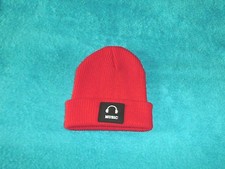 Red Knit Beanie Warm Knit Ski Cap - One Size Fits Most Older Teens Adults