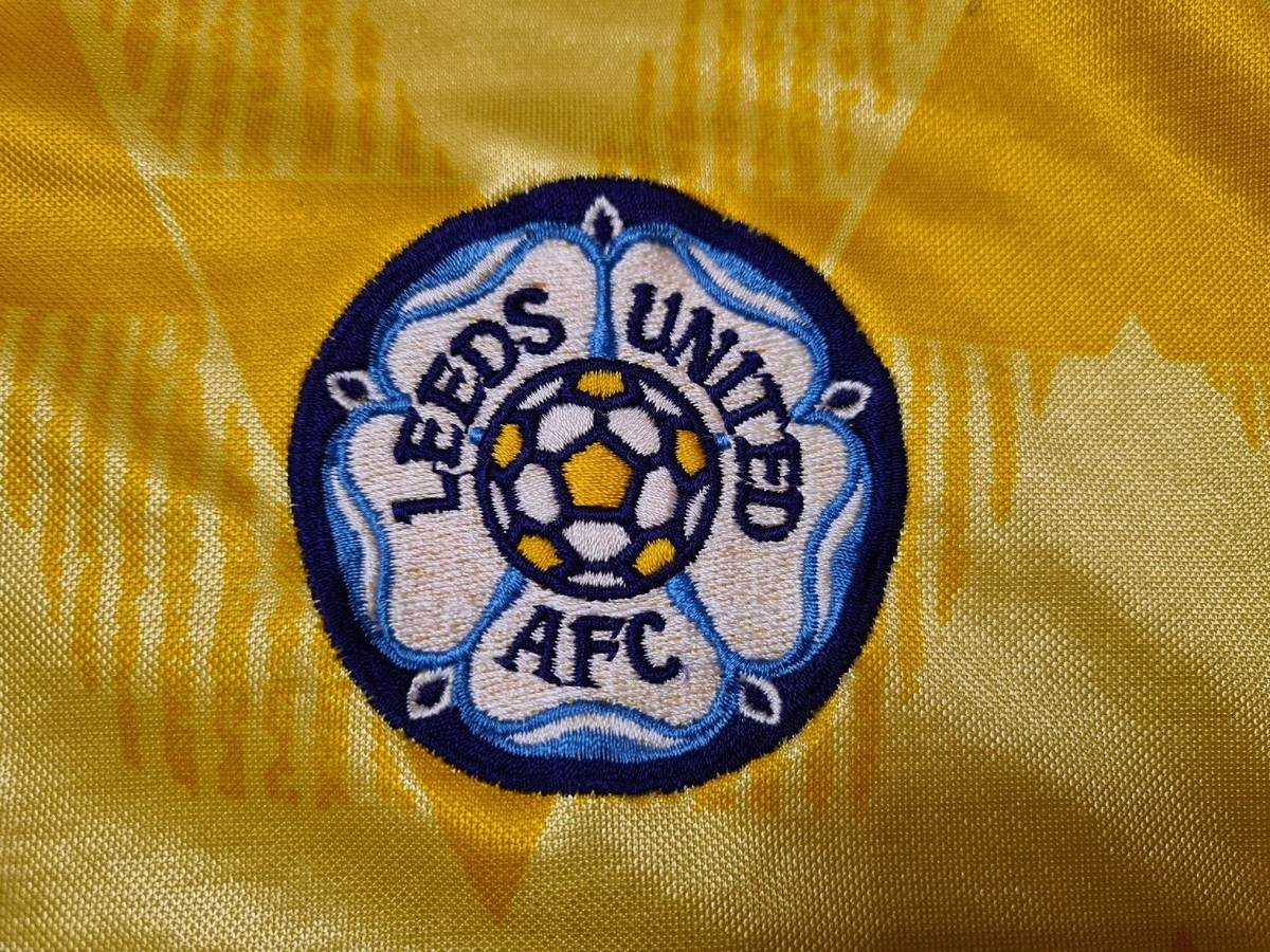 Maillot Leeds United 1989-1991 Away - Taille XL - Occasion Très Bon État