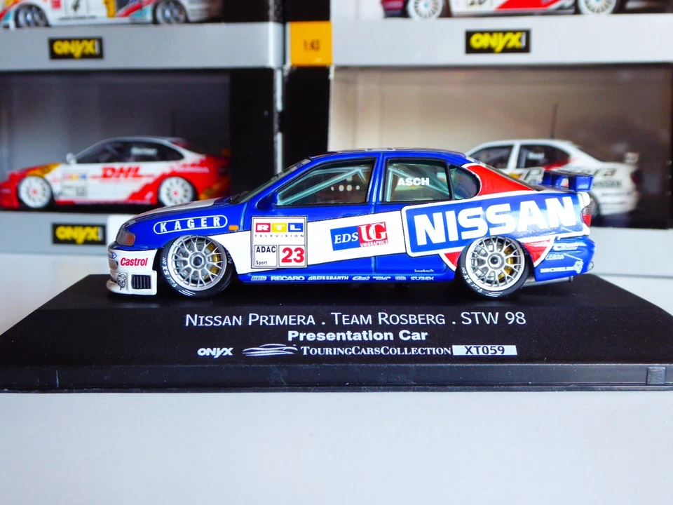 1/43 Vitesse Onyx Nissan Primera GT Rosberg Presentation Car #23 STW 1998 Asch - Immagine 3 di 4