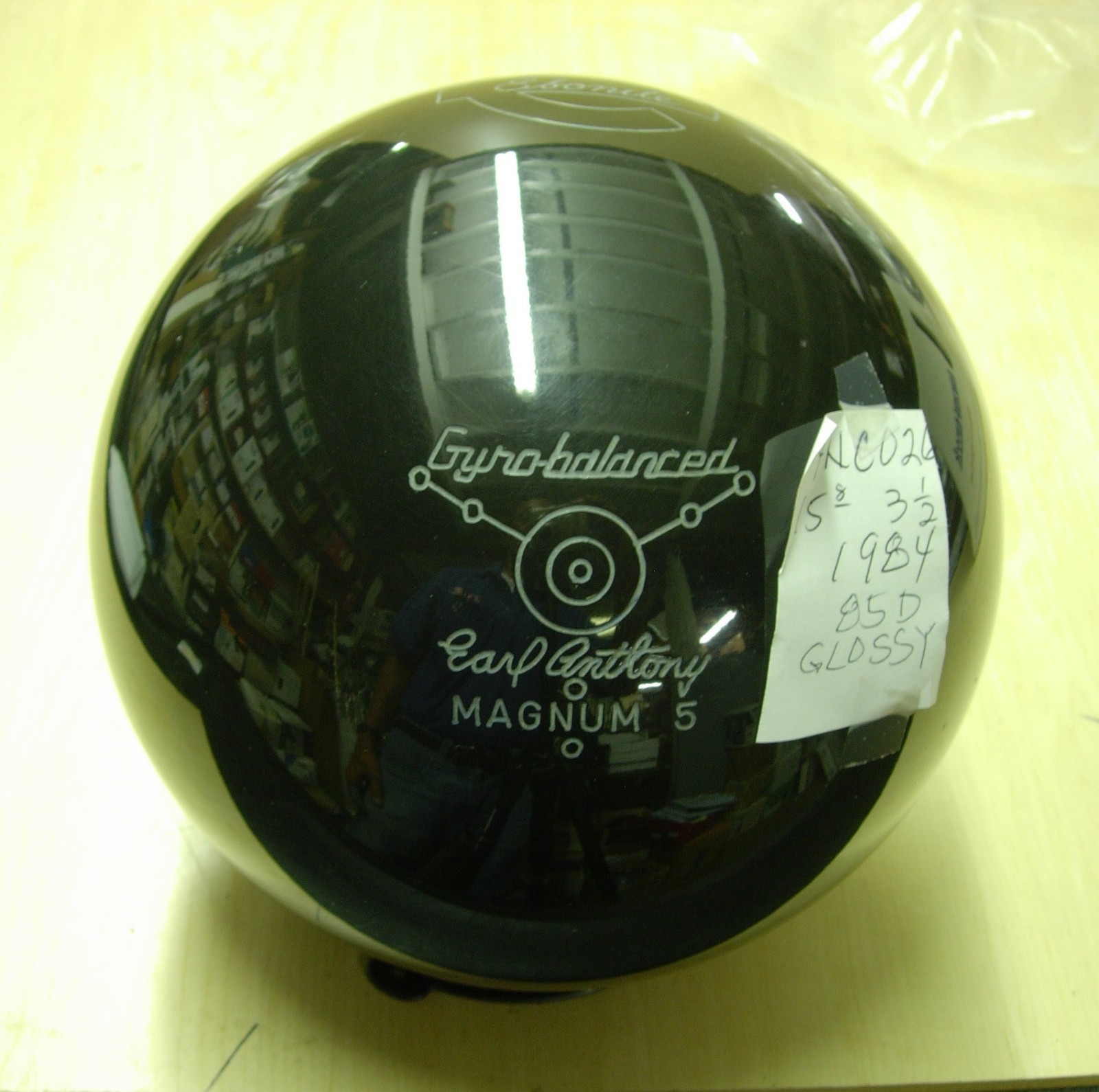 = 15lb 8 oz, TW 31/2 Ebonite 1984 MAGNUM 5 Rubber Bowling Ball eBay