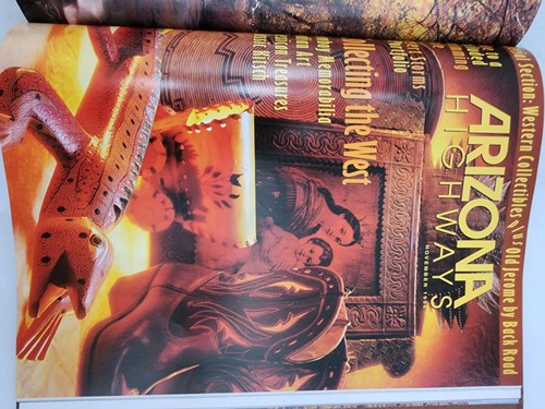 Arizona Highways Magazine 1996 Hardcover Leatherette Bound - Picture 19 of 20
