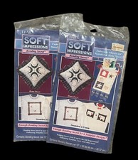 Plaid Enterprises Soft Impressions Bonding Secret Embossing Template 21801 Lot