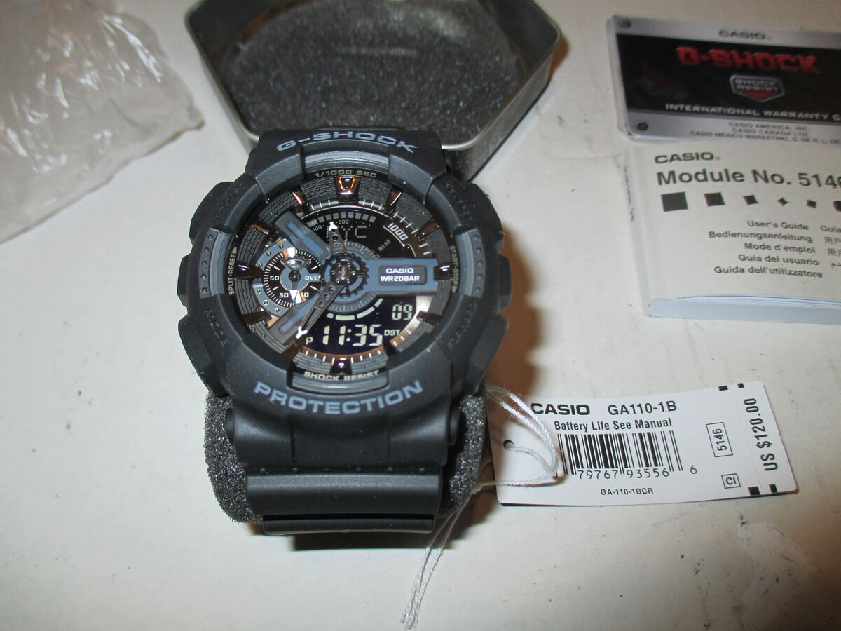 Casio G Shock Resist Watch Module No. 5146 5425 New In Box Casio G Shock Resist Watch Module No. 5146 5425 New In Box