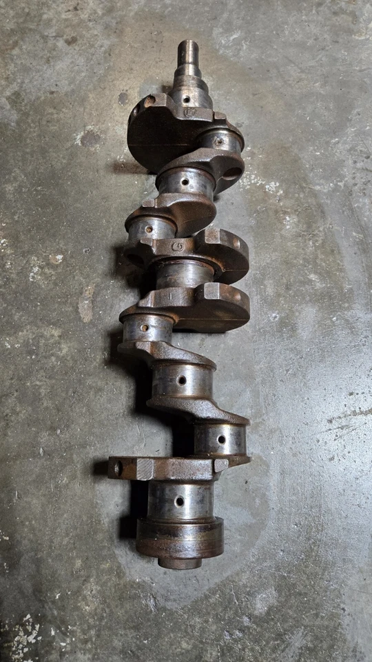 1976 Toyota Corolla 2TC Oem Crank Shaft CORE - Image 3 of 4