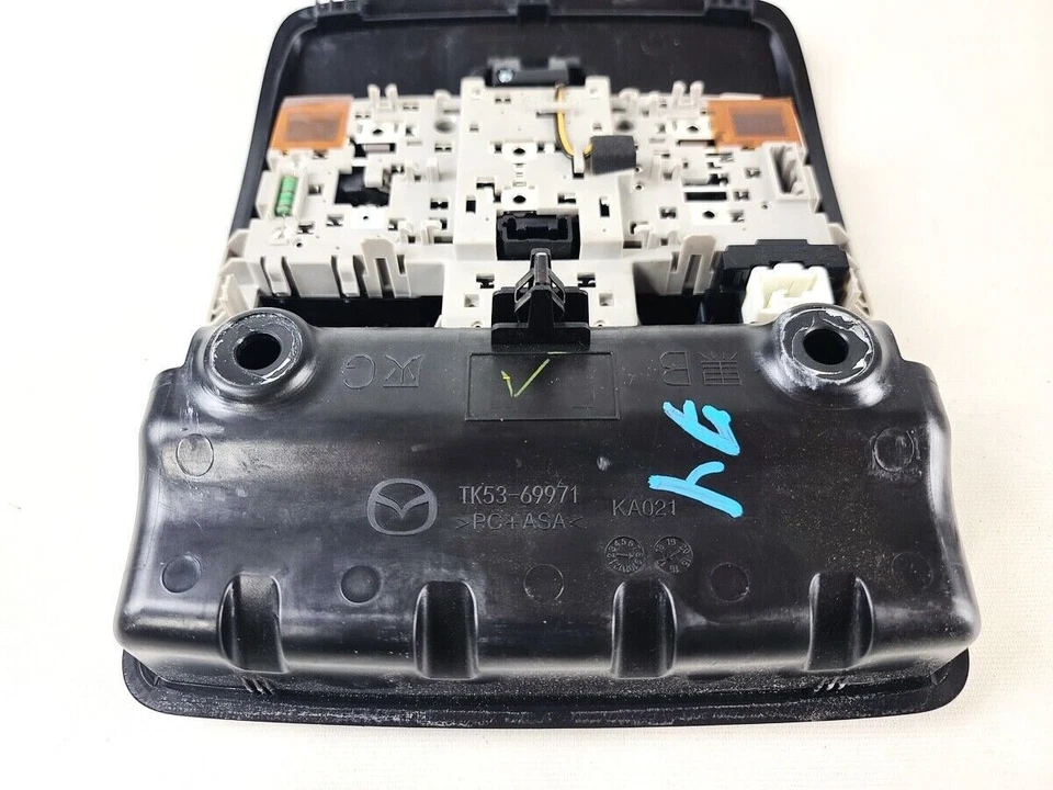 16-23 MAZDA CX-9 TECHO SUPERIOR CONSOLA SUPERIOR CÚPULA INTERIOR LUZ LÁMPARA CONJUNTO OEM Foto 3 de 4