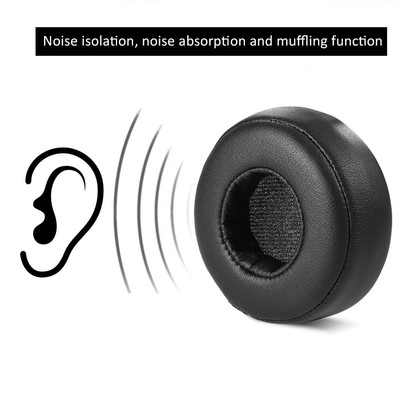 New Replacement Soft Breathable Foam Cushion Ear Pads For Headsets He